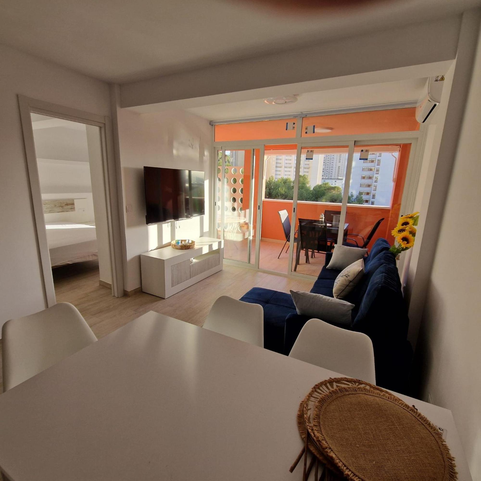 Golden Beach Apartament Бенидорм Экстерьер фото